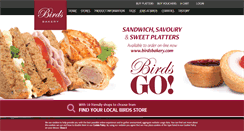 Desktop Screenshot of birdsbakery.com